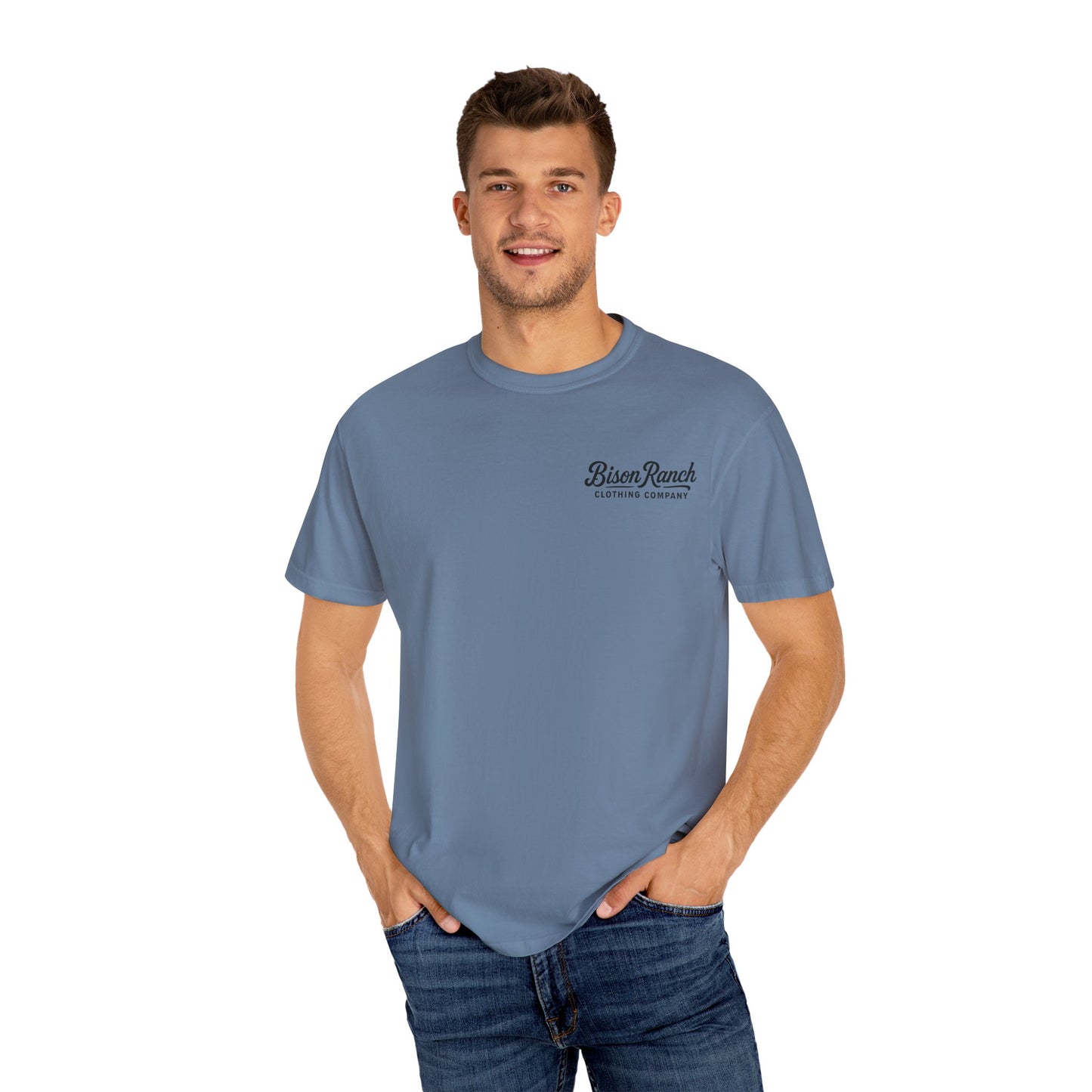 Retro Bison Short Sleeve Tee