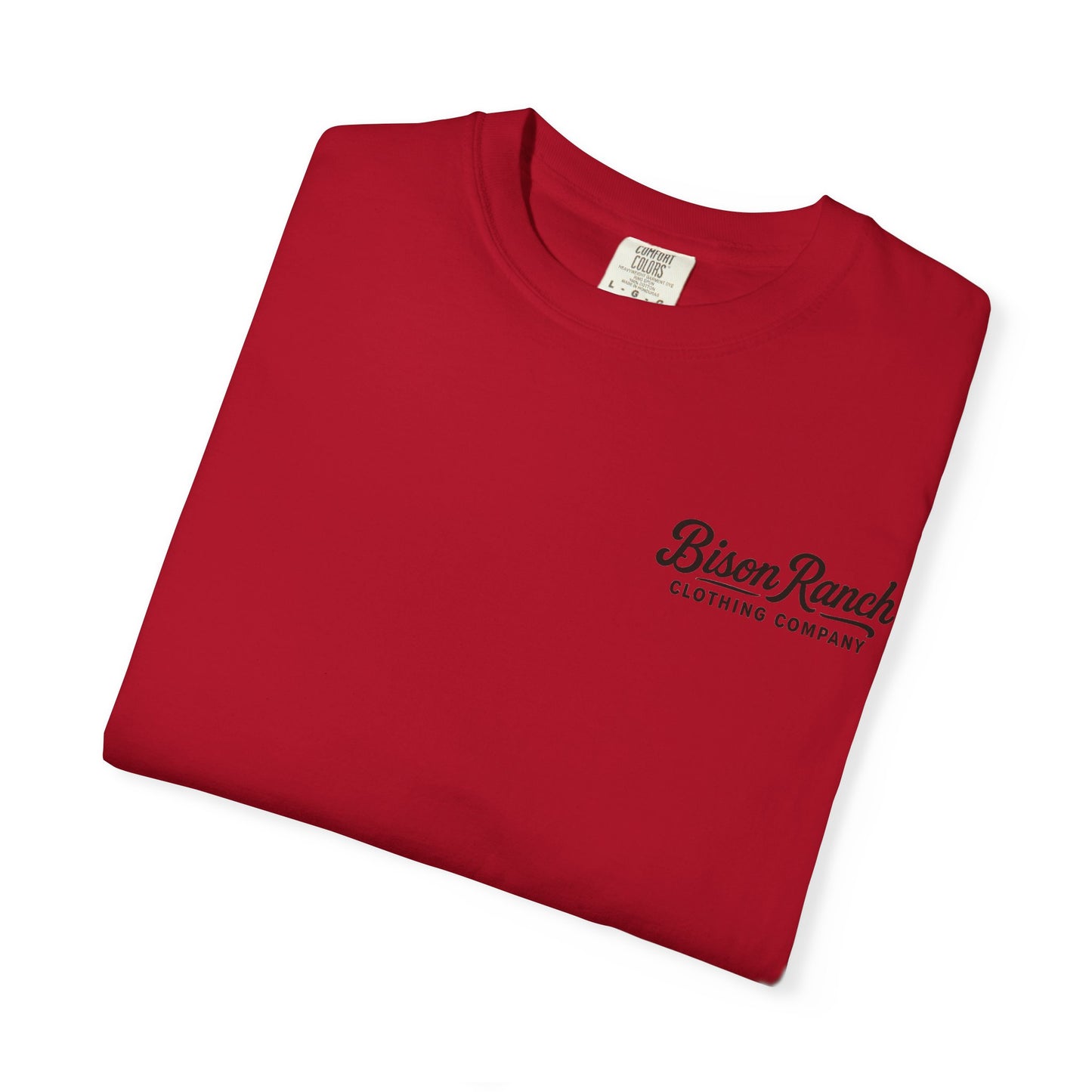 Sunset Bison Short Sleeve Tee
