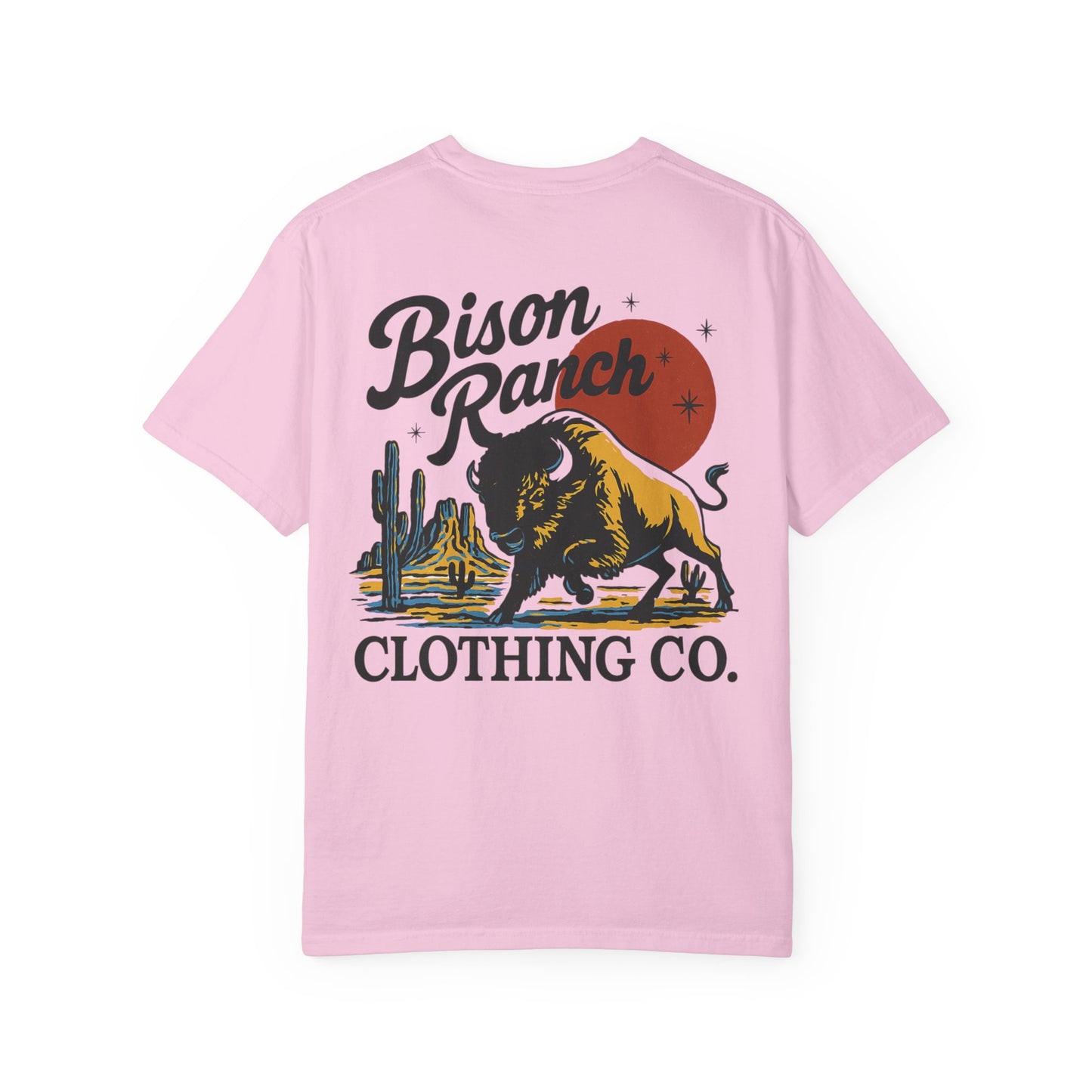 Retro Bison Short Sleeve Tee