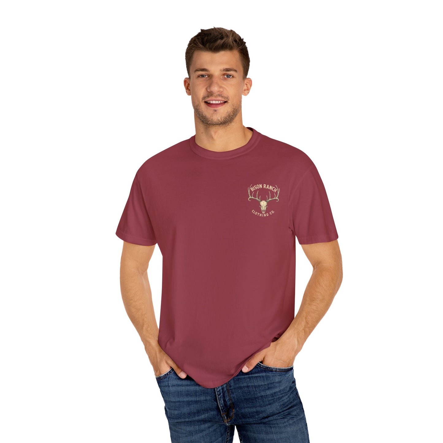 Buck Skull Short Sleeve Tee