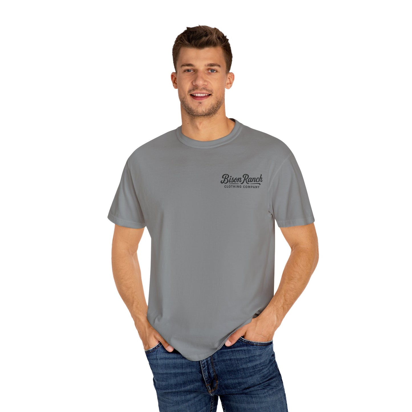 Retro Bison Short Sleeve Tee
