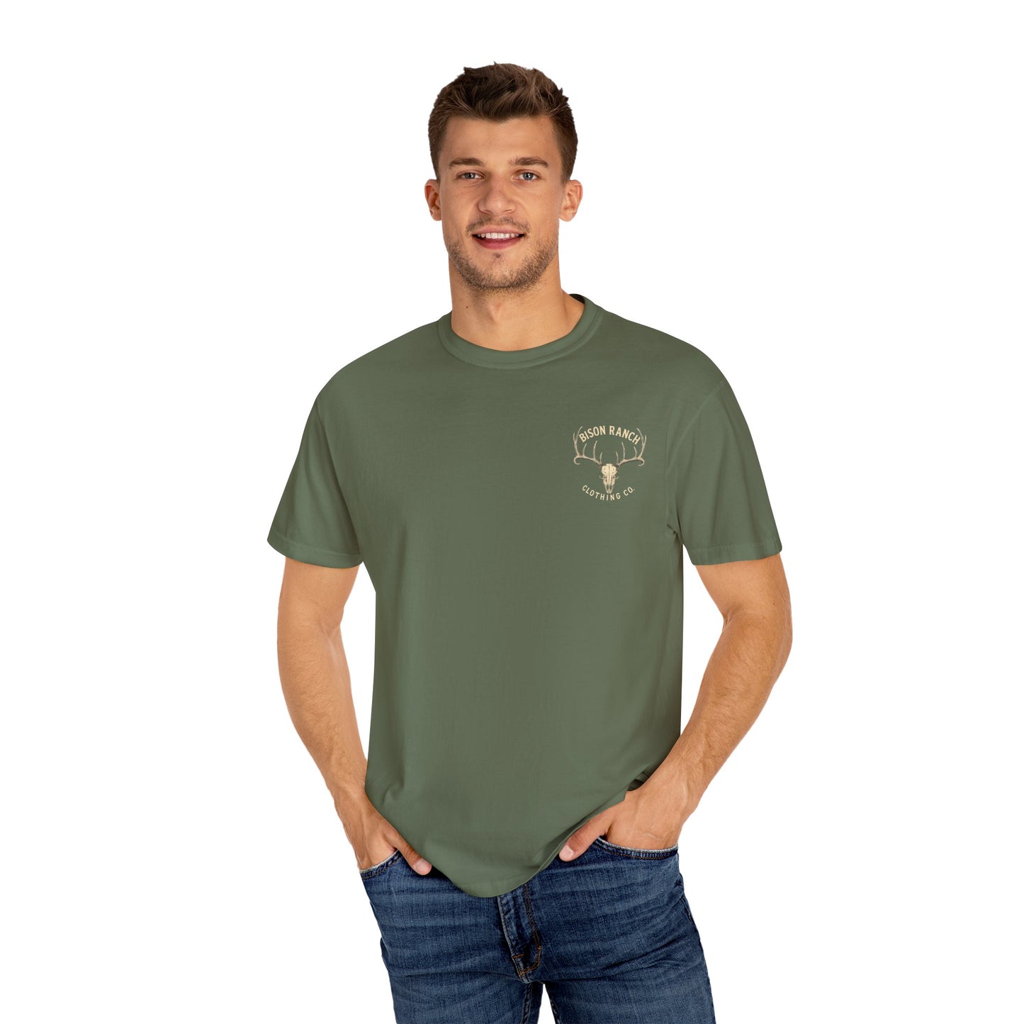 Buck Skull Short Sleeve Tee