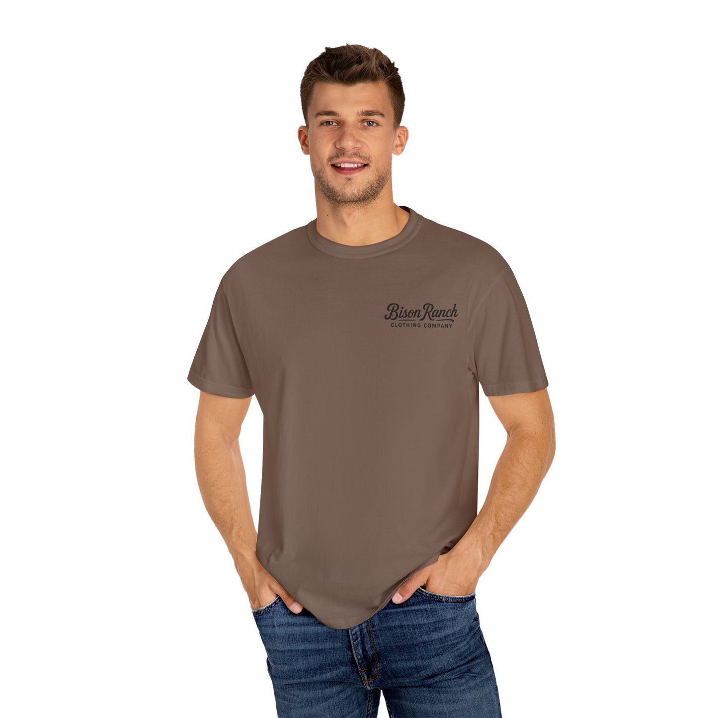 Retro Bison Short Sleeve Tee