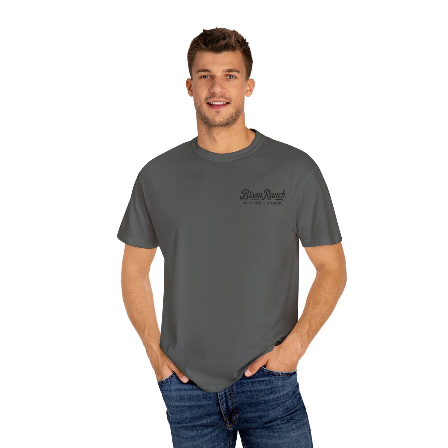 Retro Bison Short Sleeve Tee