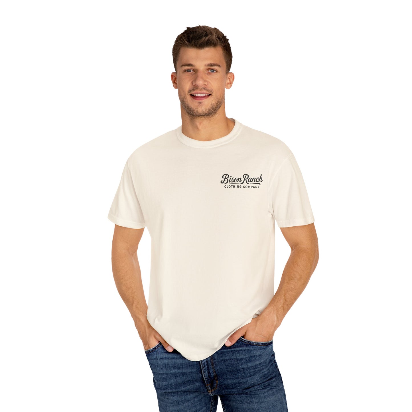 Retro Bison Short Sleeve Tee