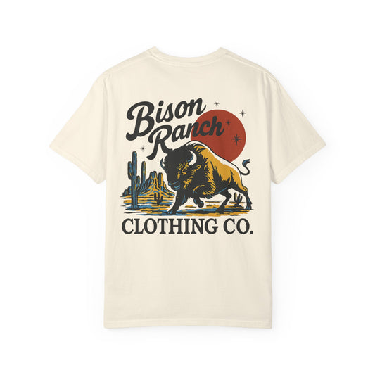 Retro Bison Short Sleeve Tee