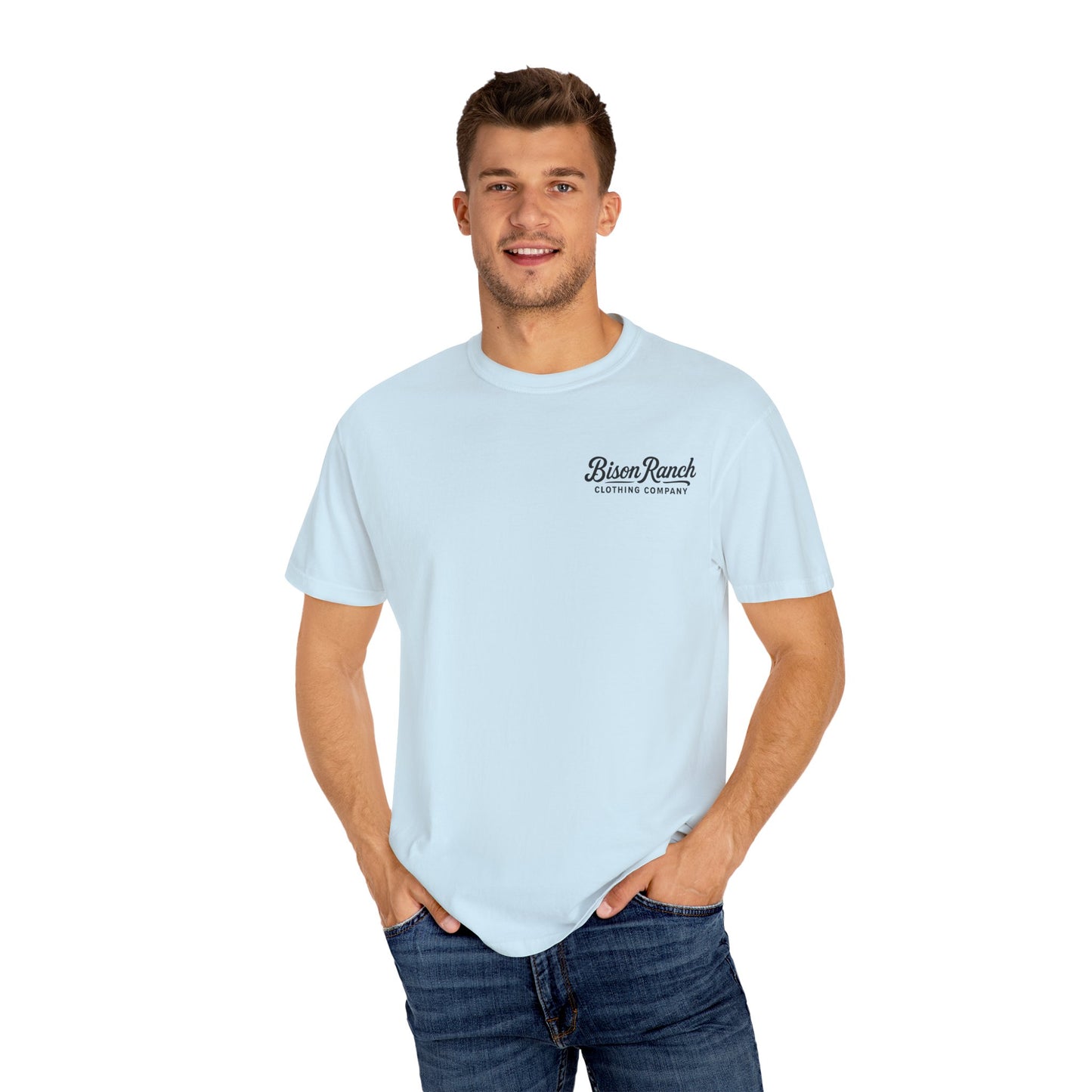 Native Bison Skull Short Sleeve Tee