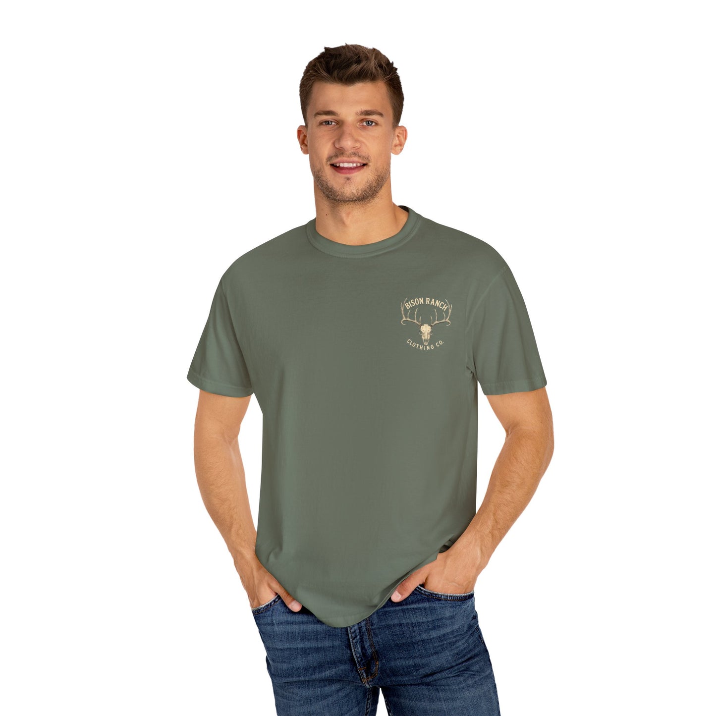 Buck Skull Short Sleeve Tee